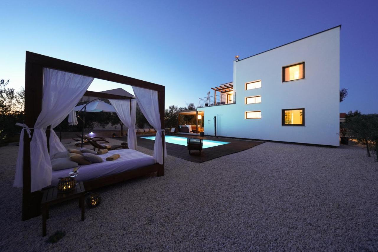 Villa Suncica With Heated Pool, Jacuzzi And Bikes Near Zadar Sukošan Eksteriør bilde
