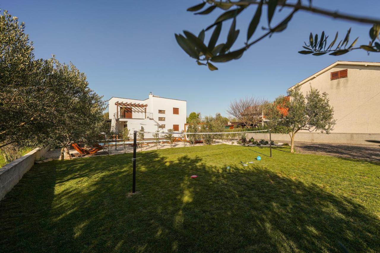 Villa Suncica With Heated Pool, Jacuzzi And Bikes Near Zadar Sukošan Eksteriør bilde