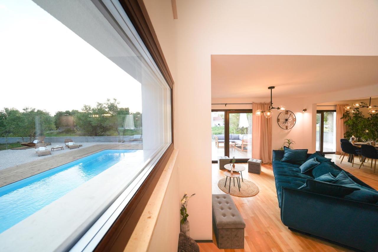 Villa Suncica With Heated Pool, Jacuzzi And Bikes Near Zadar Sukošan Eksteriør bilde